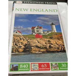 Vintage DK New England eyewitness travel 2016 ed soft cover